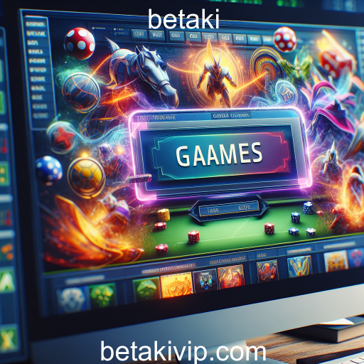 Explorando a Categoria 'Jogos' no Betaki: Tendências e Inovações